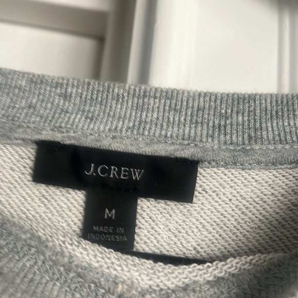 Grey crew neck sweatshirt from J Crew - Picture 4 of 4